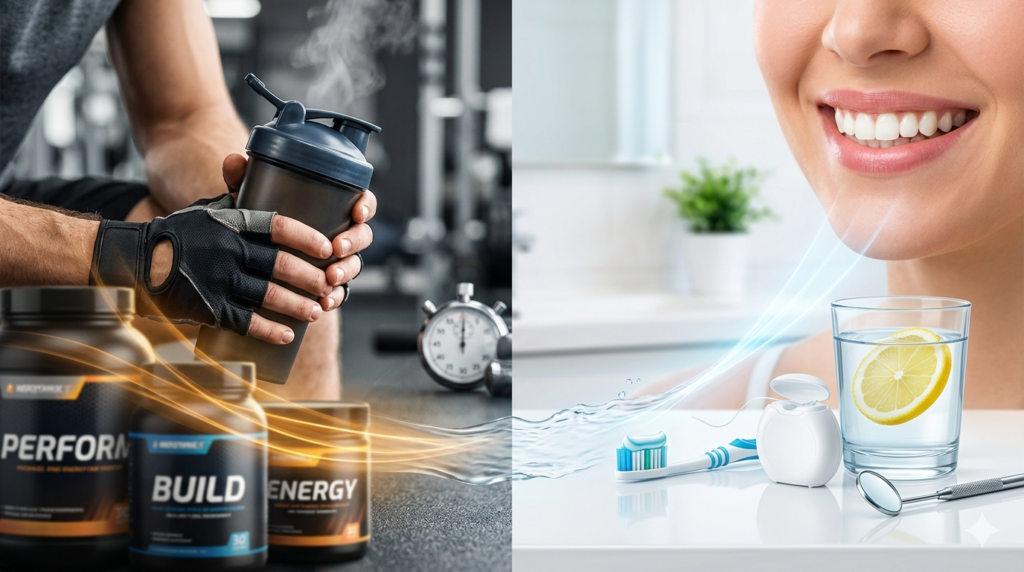 Are Fitness Supplements Impacting Oral Health?